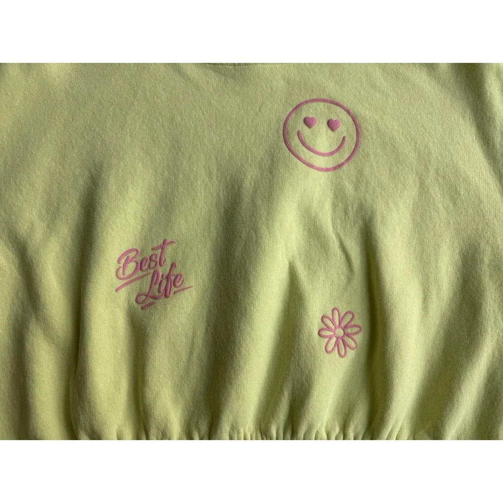 Old Navy Girls' Long Sleeve Top Yellow Size 10/12
